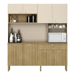 KIT DE COCINA CORE Freijo/Vainilla